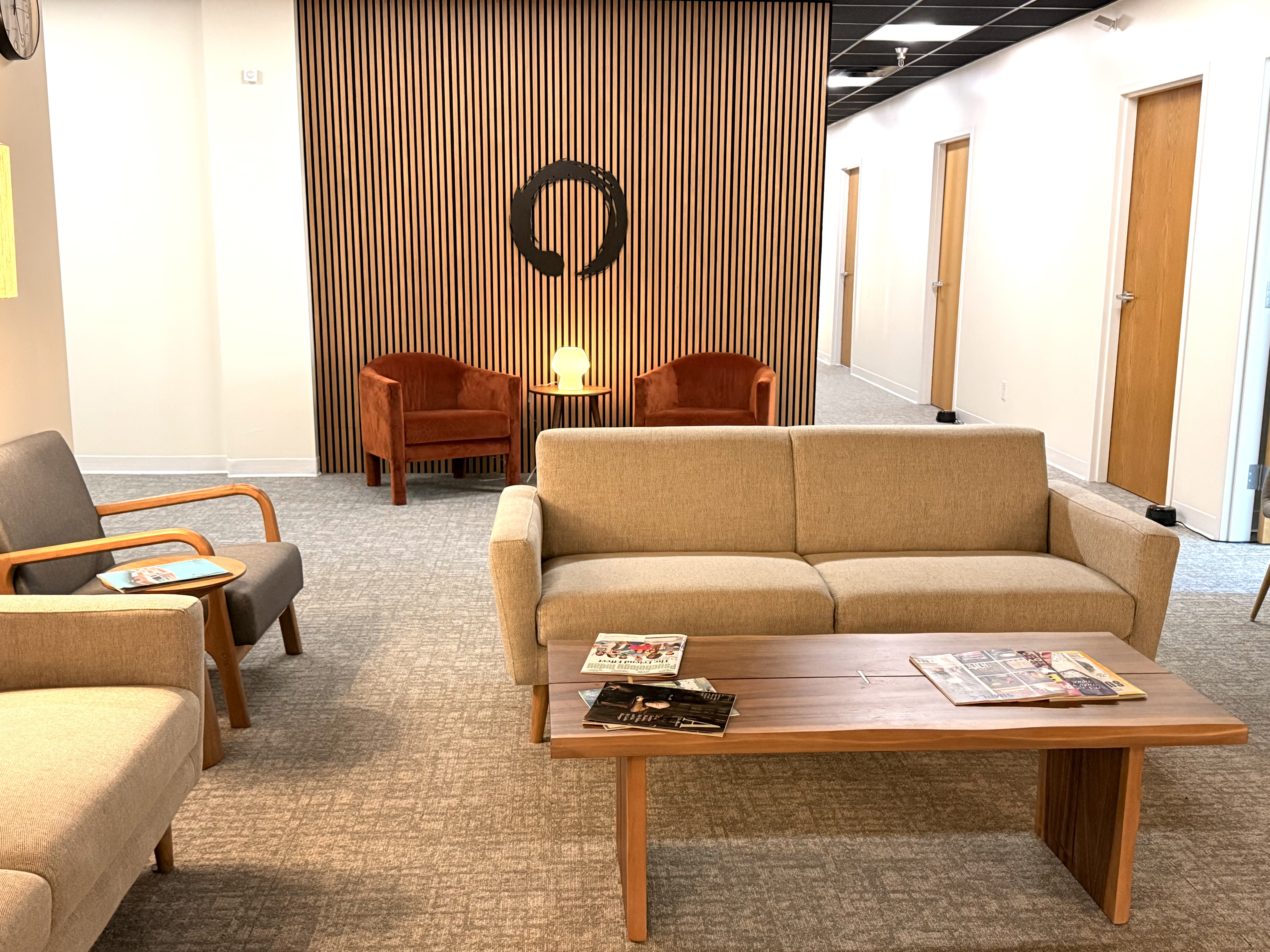 Seva Counseling Capitol Center office interior.